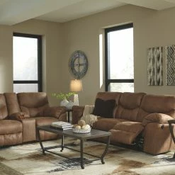 Ashley Furniture Boxberg - Double Stuffed Armrests - Power Reclining Loveseats Reclining Furniture