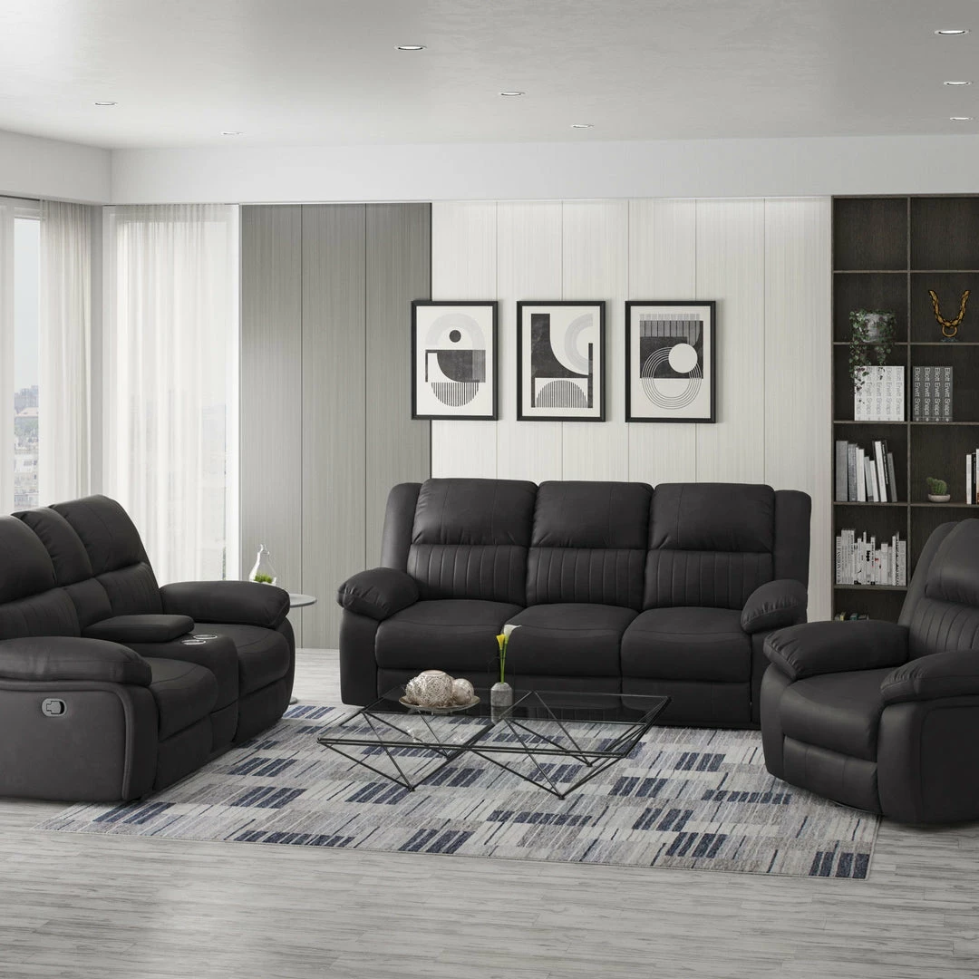 Buy 🔔 Emerald Home Navaro Reclining Sofa, Licorice Sofas ✔️ 8 Emerald Home Navaro Reclining Sofa, Licorice Sofas