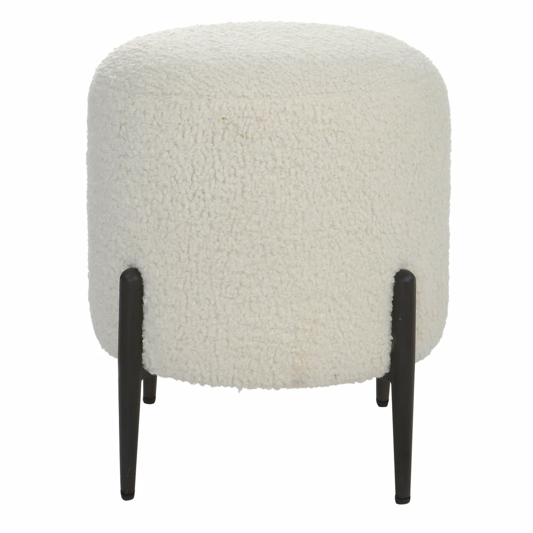 Best Pirce ๐ Uttermost Arles White Shearling Ottoman ๐ 3 Uttermost Arles White Shearling Ottoman