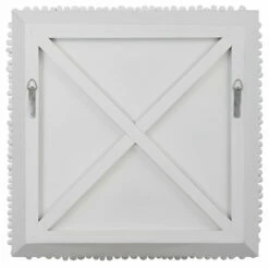Accessories Uttermost Portside White Wood Wall Panel