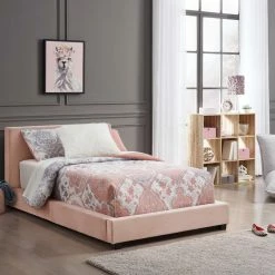 Ashley Furniture Beds Chesani - Blush - Twin Uph Bed W/roll Slats