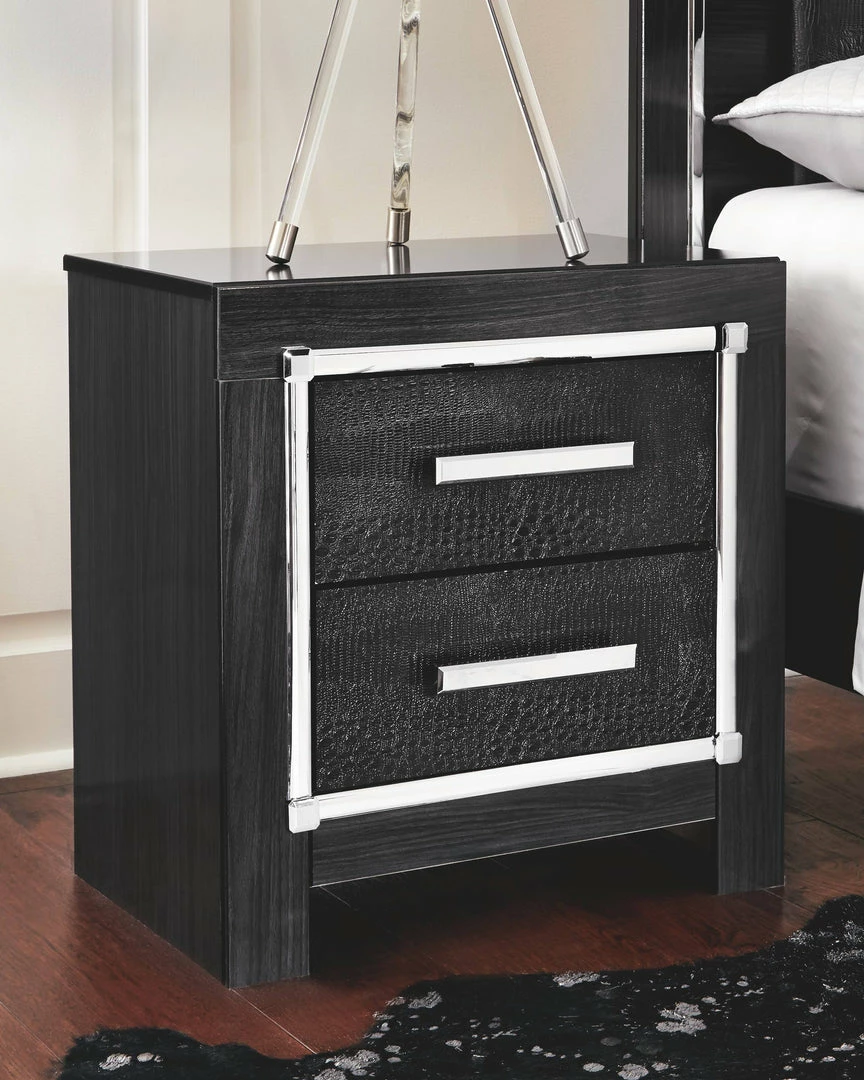 Cheap 🥰 Ashley Furniture Kaydell - Black - Two Drawer Night Stand Nightstands 🔥 9 Ashley Furniture Kaydell - Black - Two Drawer Night Stand Nightstands