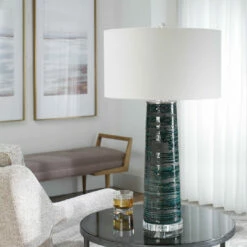 Accessories Uttermost Chamila Dark Charcoal Lamp