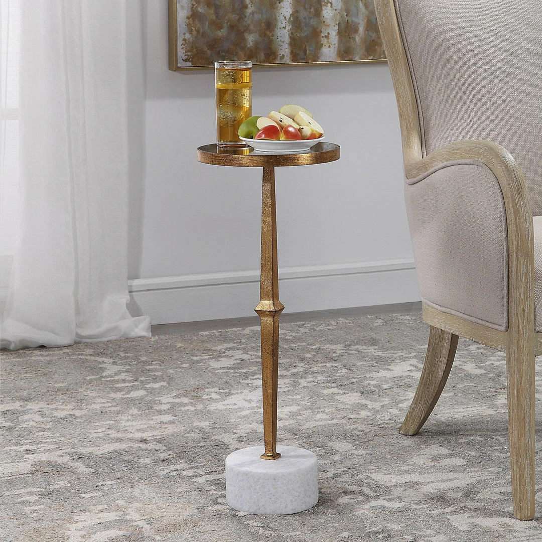 Buy ๐ Uttermost Miriam Round Accent Table โญ 4 Uttermost Miriam Round Accent Table