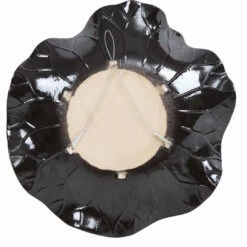 Accessories Uttermost Abella Black Ceramic Wall Decor, S/3