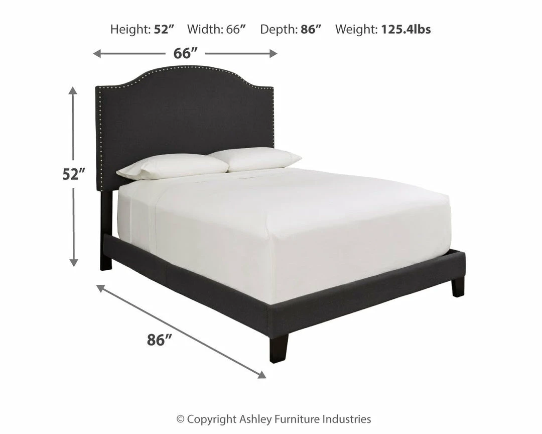 Buy 👍 Ashley Furniture Adelloni - Upholstered Panel Bed Beds 🧨 8 Ashley Furniture Adelloni - Upholstered Panel Bed Beds
