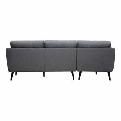 Moe's Home Collection Carson Sectional Grey Left Sectionals