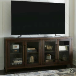 Ashley Furniture Balintmore - Dark Brown - Accent Cabinet - Horizontal