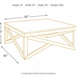 Budget ๐ Ashley Furniture Tables Haroflyn - Gray - Square Cocktail Table ๐ฅ 8 Ashley Furniture Tables Haroflyn - Gray - Square Cocktail Table