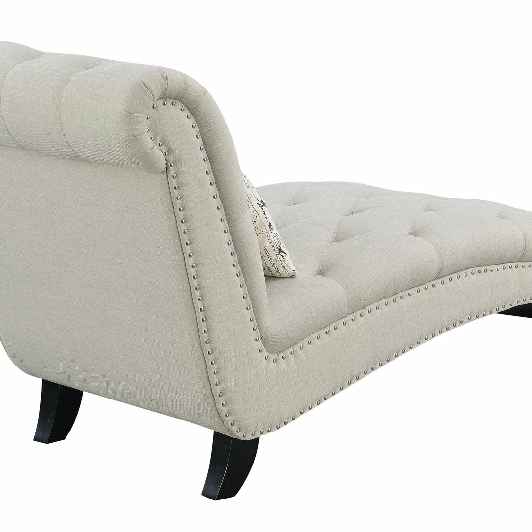 Best Pirce 😉 Emerald Home Chaises Hutton II Tufted Chaise, Ivory 👍 7 Emerald Home Chaises Hutton II Tufted Chaise, Ivory