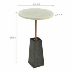 Best Pirce ๐ Moe's Home Collection Dawn Accent Table Tables ๐ 11 Moe's Home Collection Dawn Accent Table Tables