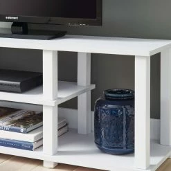 Ashley Furniture TV Stands Baraga - White - Tv Stand