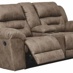 Ashley Furniture Stoneland - Console - Reclining Loveseats Reclining Furniture