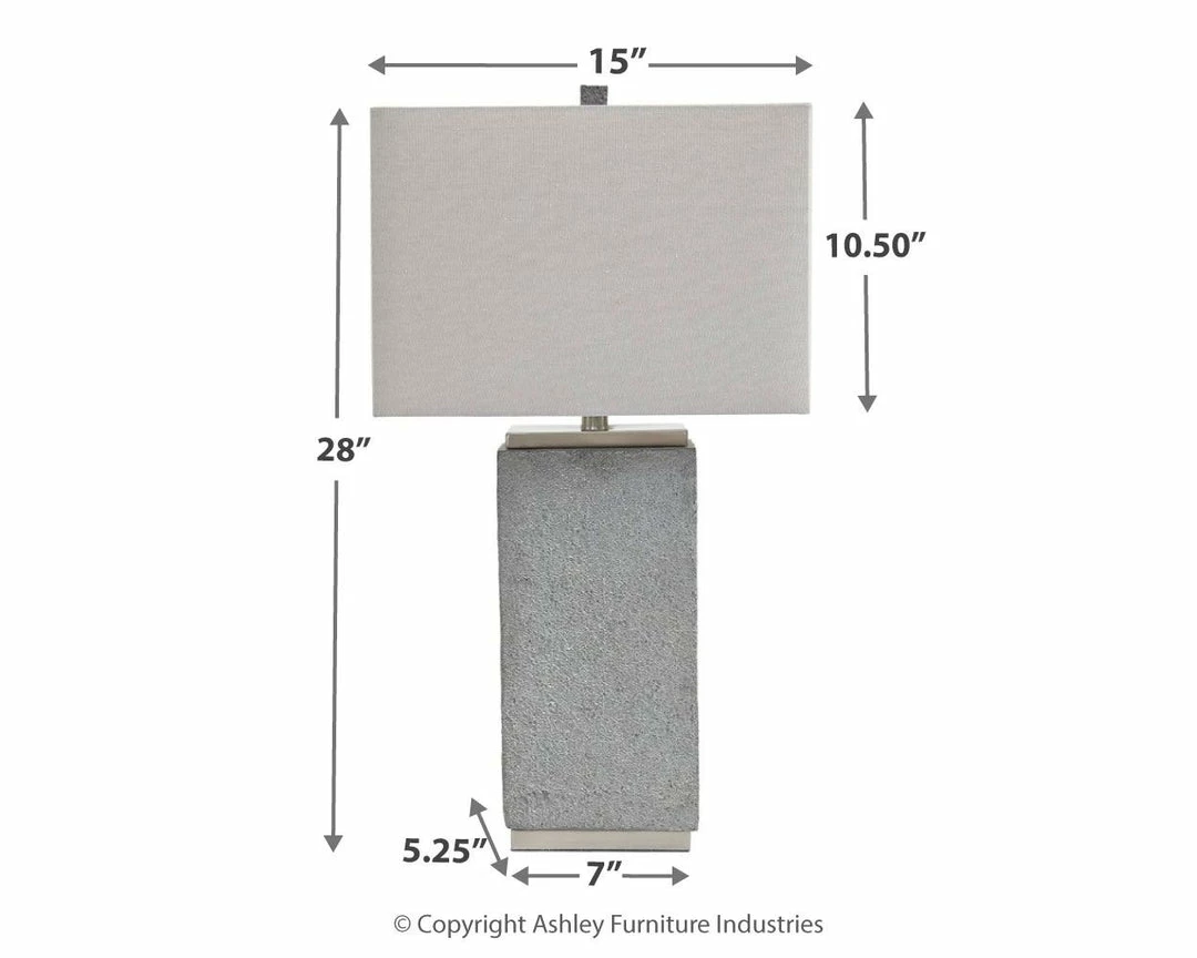 Discount โ Ashley Furniture Accessories Amergin - Grain - Poly Table Lamp (2/CN) ๐ 7 Ashley Furniture Accessories Amergin - Grain - Poly Table Lamp (2/CN)