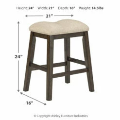Promo 👏 Ashley Furniture Rokane - Light Brown - Upholstered Stool (2/cn) Stools 🔔 10 Ashley Furniture Rokane - Light Brown - Upholstered Stool (2/cn) Stools
