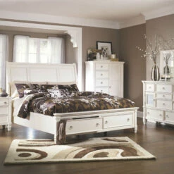 New ⌛ Ashley Furniture Prentice - White - Three Drawer Night Stand Nightstands 😉 10 Ashley Furniture Prentice - White - Three Drawer Night Stand Nightstands