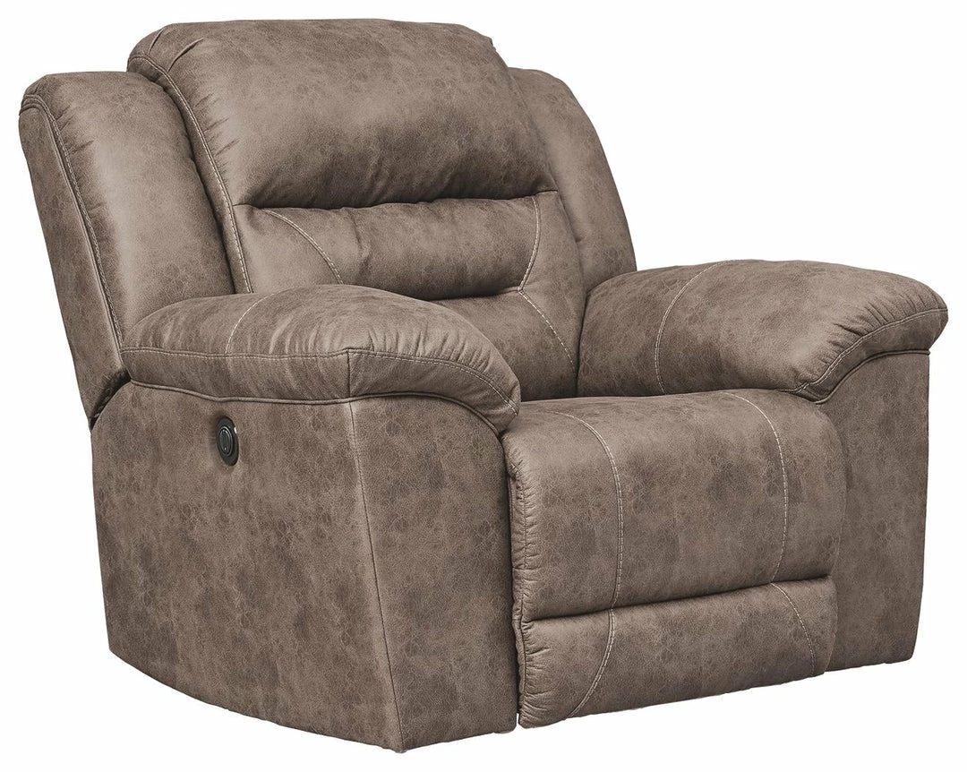 Wholesale ❤️ Ashley Furniture Reclining Furniture Stoneland - Channel-stitched Back - Power Recliners 💯 4 Ashley Furniture Reclining Furniture Stoneland - Channel-stitched Back - Power Recliners