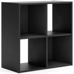 Ashley Furniture Langdrew - Black - Four Cube Organizer