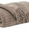 Ashley Furniture Mendez - Taupe - Throw (3/cs)
