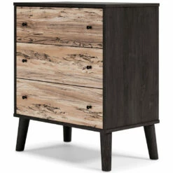 Ashley Furniture Chests Piperton - Brown / Black - Three Drawer Chest