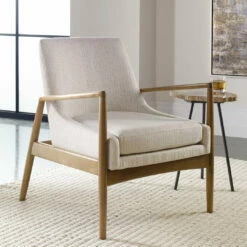 Uttermost Bev White Accent Chair Chairs