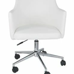 Ashley Furniture Chairs Baraga - White - Home Office Swivel Desk Chair