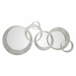 Accessories Uttermost Odiana Silver Rings Modern Mirror