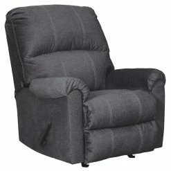 Ashley Furniture Urbino - Charcoal - Rocker Recliner