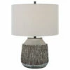 Uttermost Neolithic Blue-Gray Table Lamp Accessories