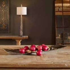 Table Decor Uttermost Camilla Dark Nickel Tray