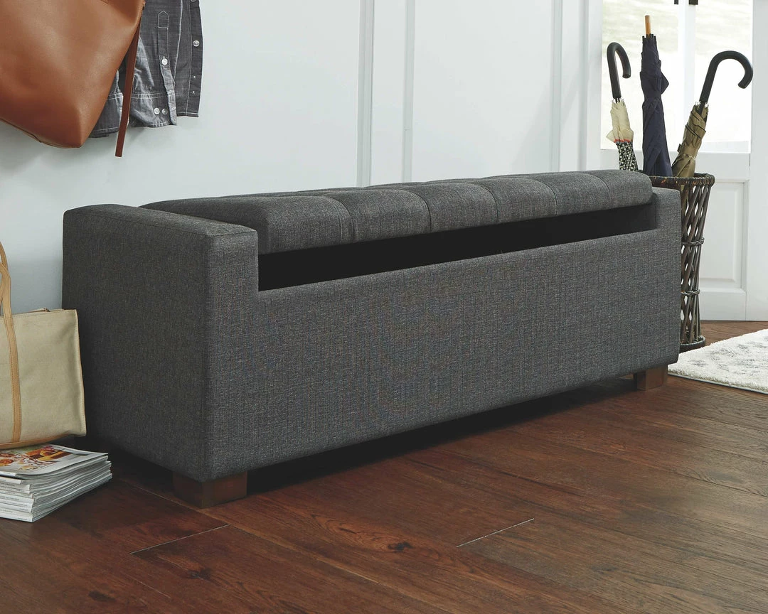 Best Pirce ๐ฅฐ Ashley Furniture Benches Cortwell - Gray - Storage Bench ๐ 6 Ashley Furniture Benches Cortwell - Gray - Storage Bench
