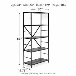 Best Pirce ๐ Ashley Furniture Freedan - Grayish Brown - Bookcase Bookcases ๐ 17 Ashley Furniture Freedan - Grayish Brown - Bookcase Bookcases