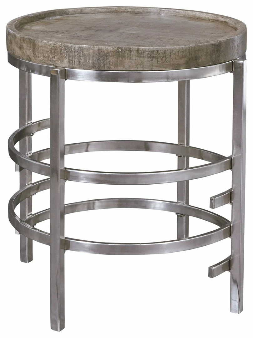 Brand new ๐งจ Ashley Furniture Tables Zinelli - Gray - Round End Table ๐ 3 Ashley Furniture Tables Zinelli - Gray - Round End Table