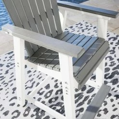 Signature Design By Ashley® Transville - Gray / White - 5 Pc. - Dining Set With Chairs Outdoor Sets