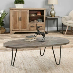 Uttermost Leveni Wooden Coffee Table Tables