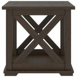 Ashley Furniture Camiburg - Warm Brown - Square End Table