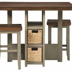 Flash Sale ⭐ Ashley Furniture Dining Room Sets Lettner - Gray/brown - Rect Drm Counter Tbl Set(5/cn) ✨ 18 Ashley Furniture Dining Room Sets Lettner - Gray/brown - Rect Drm Counter Tbl Set(5/cn)