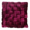 Moe's Home Collection Pj Velvet Pillow Wine