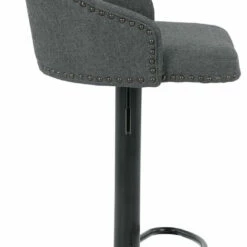 Signature Design By Ashley® Stools Gaddison - Gray/black - Tall Uph Swivel Barstool(2/cn)
