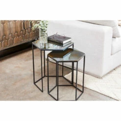 Moe's Home Collection Polygon Accent Tables Set Of 2