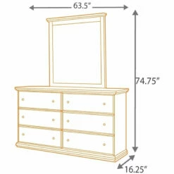 Best Pirce 🌟 Signature Design By Ashley® Bedroom Sets Maribel - Black - 4 Pc. - 👗 Dresser, Mirror, King Panel Headboard With Bolt On Bed Frame 🌟 10 Signature Design By Ashley® Bedroom Sets Maribel - Black - 4 Pc. - Dresser, Mirror, King Panel Headboard With Bolt On Bed Frame