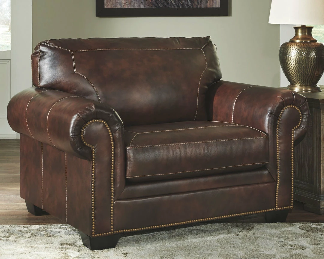 Brand new 🔥 Ashley Furniture Roleson - Walnut - Chair And A Half Chairs ❤️ 9 Ashley Furniture Roleson - Walnut - Chair And A Half Chairs