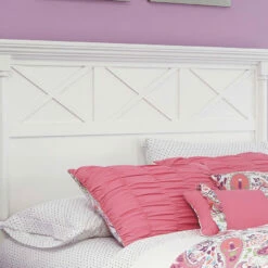 Budget 🔥 Ashley Furniture Kaslyn - White - Queen Panel Headboard ⭐ 8 Ashley Furniture Kaslyn - White - Queen Panel Headboard