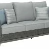 Signature Design By Ashley® Elite Park - Gray - Sofa With Cushion
