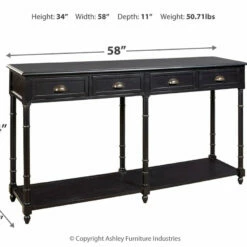 Ashley Furniture Eirdale - Console Sofa Table
