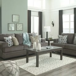 Ashley Furniture Sofas Dorsten - Slate - Queen Sofa Sleeper