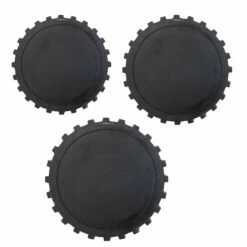 Uttermost Daisies Mirrored Circular Wall Decor, S/3