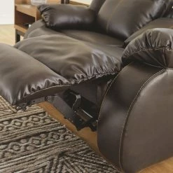 Ashley Furniture Reclining Furniture Denoron - High Style - Power Rocker Recliner