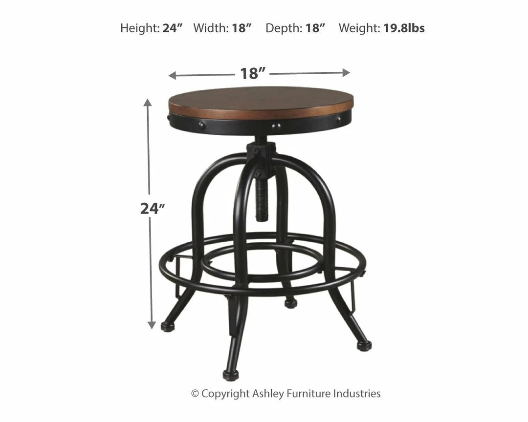 Best Sale 😍 Ashley Furniture Valebeck - Best In Class - Swivel Barstool (2/CN) 🔥 9 Ashley Furniture Valebeck - Best In Class - Swivel Barstool (2/CN)