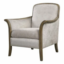 Uttermost Brittoney Taupe Armchair Chairs